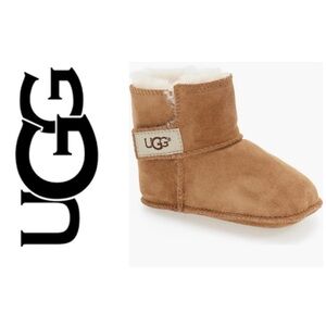 UGG Erin Baby Walker booties in chestnut